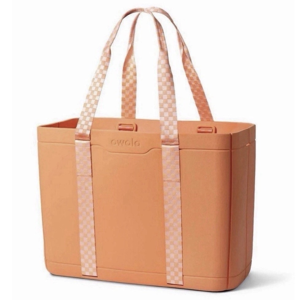 NWT Owala Sun-Day Collapsible Tote 34L EVA Foam- Hot Tropic Color Adjustable Str